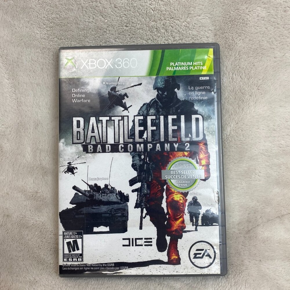 Battlefield: Bad Company 2 XBOX 360 Platinum Hits